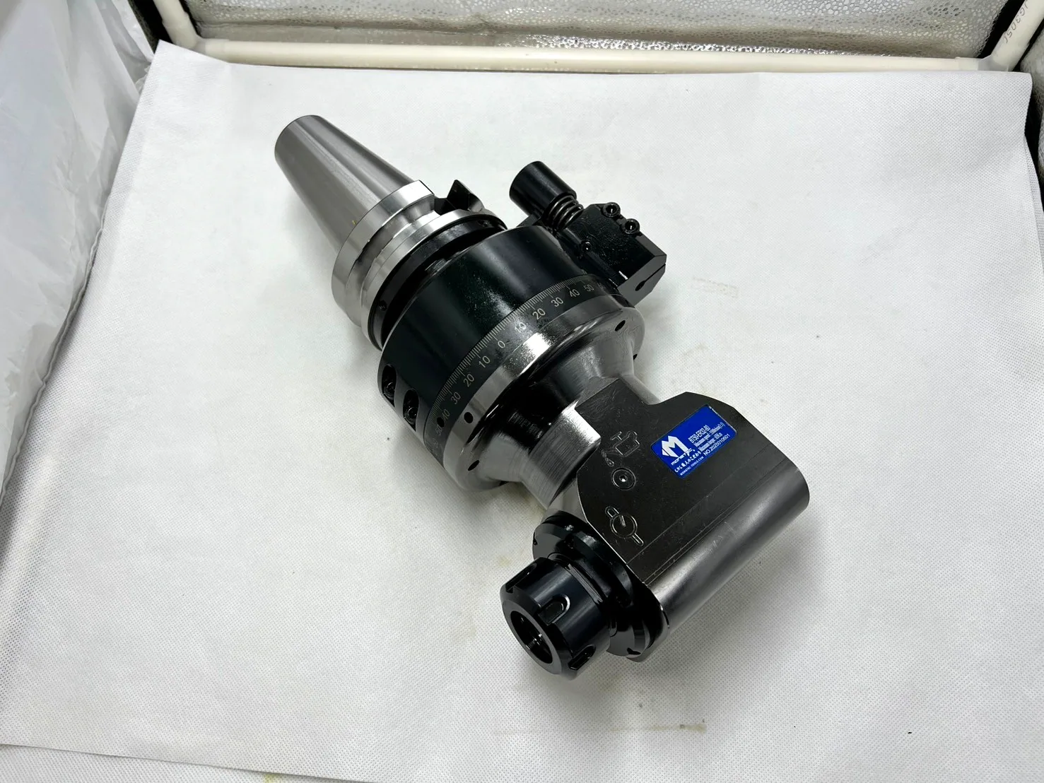 Mongtec angle head assembly with BT taper shank