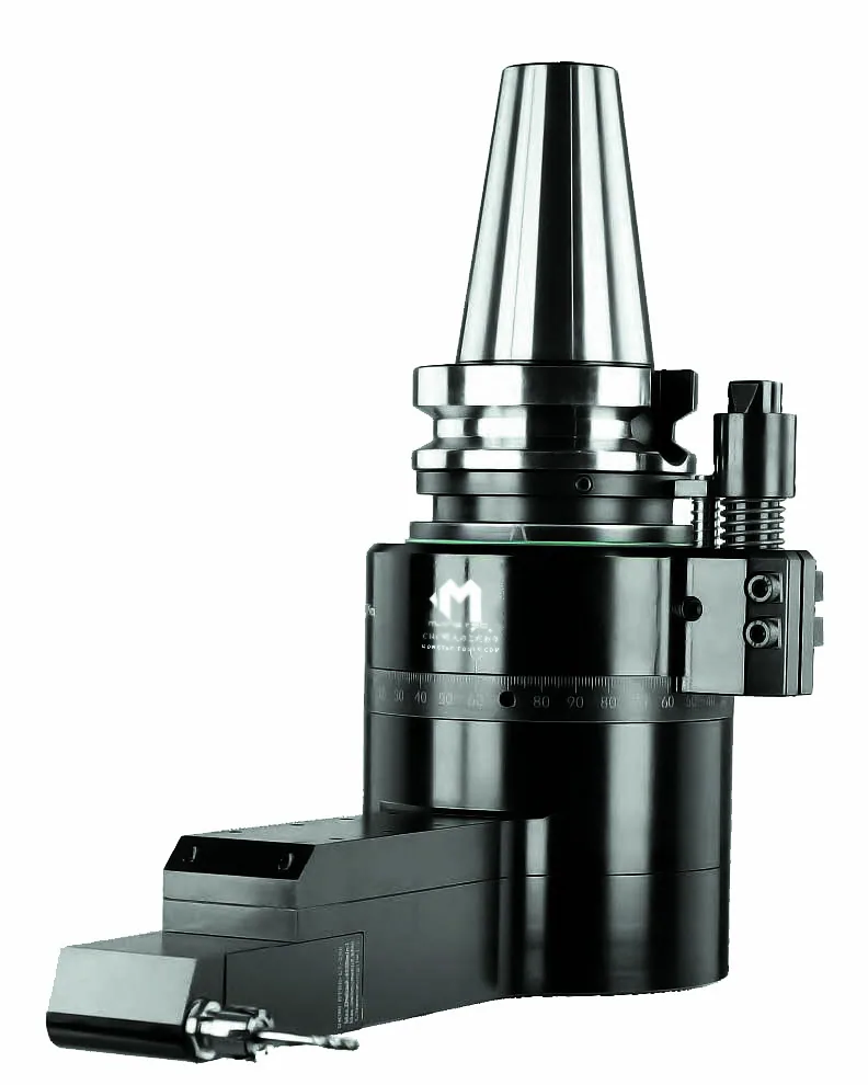 Mongtec offset angle head on BT40 taper