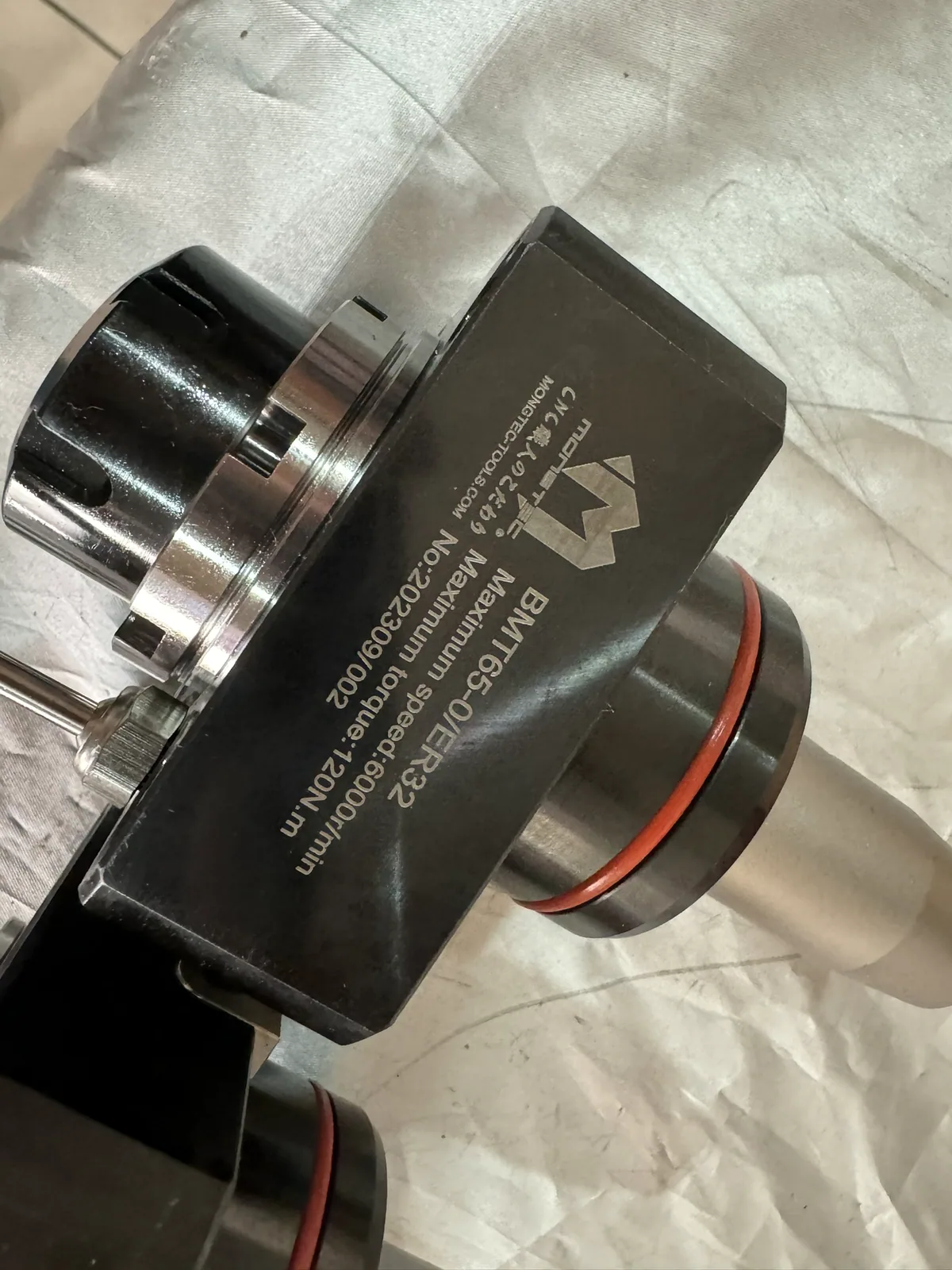 Mongtec BMT65 driven tool holder, coupling and seal ring