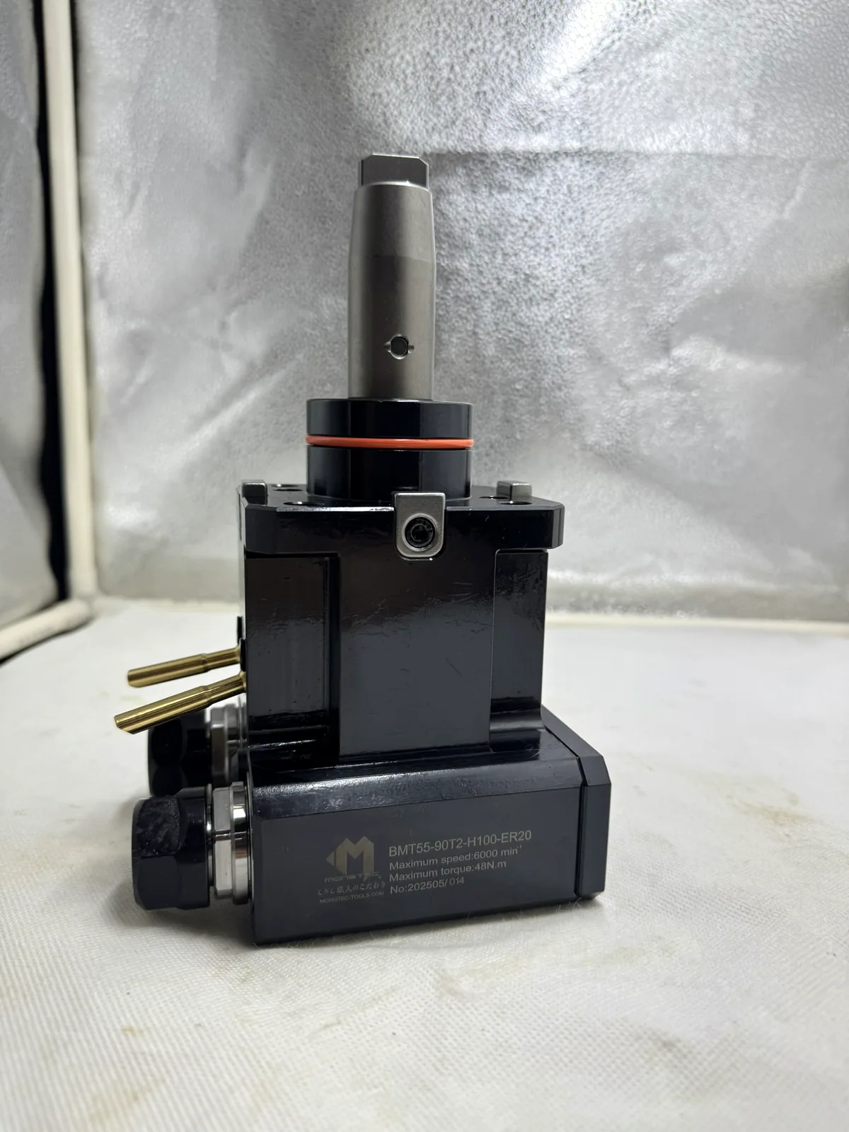 Mongtec radial driven tool holder with ER collet output