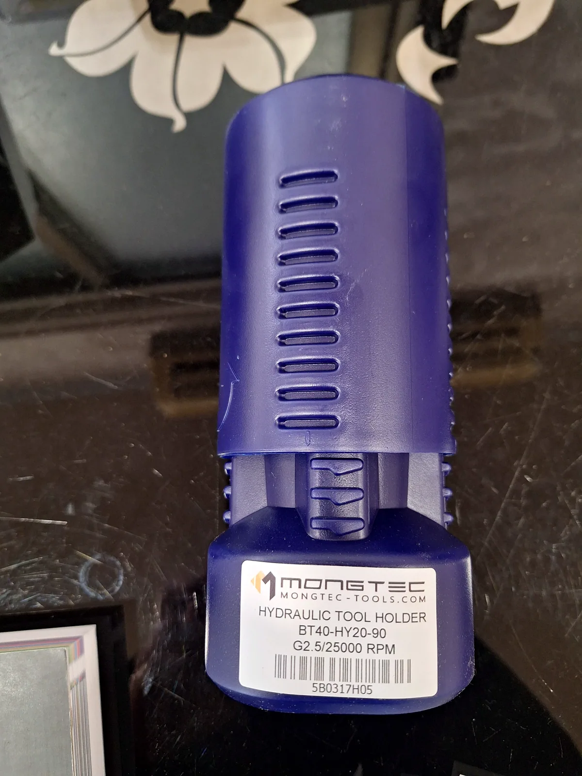 Mongtec hydraulic tool holder BT40-HY20-90, rated 25,000 rpm