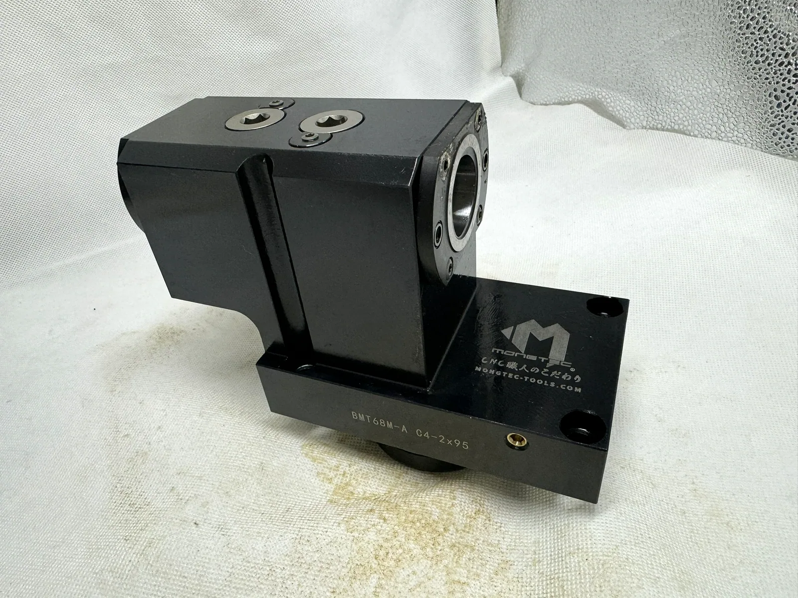 Mongtec PSC tool block, three-quarter view