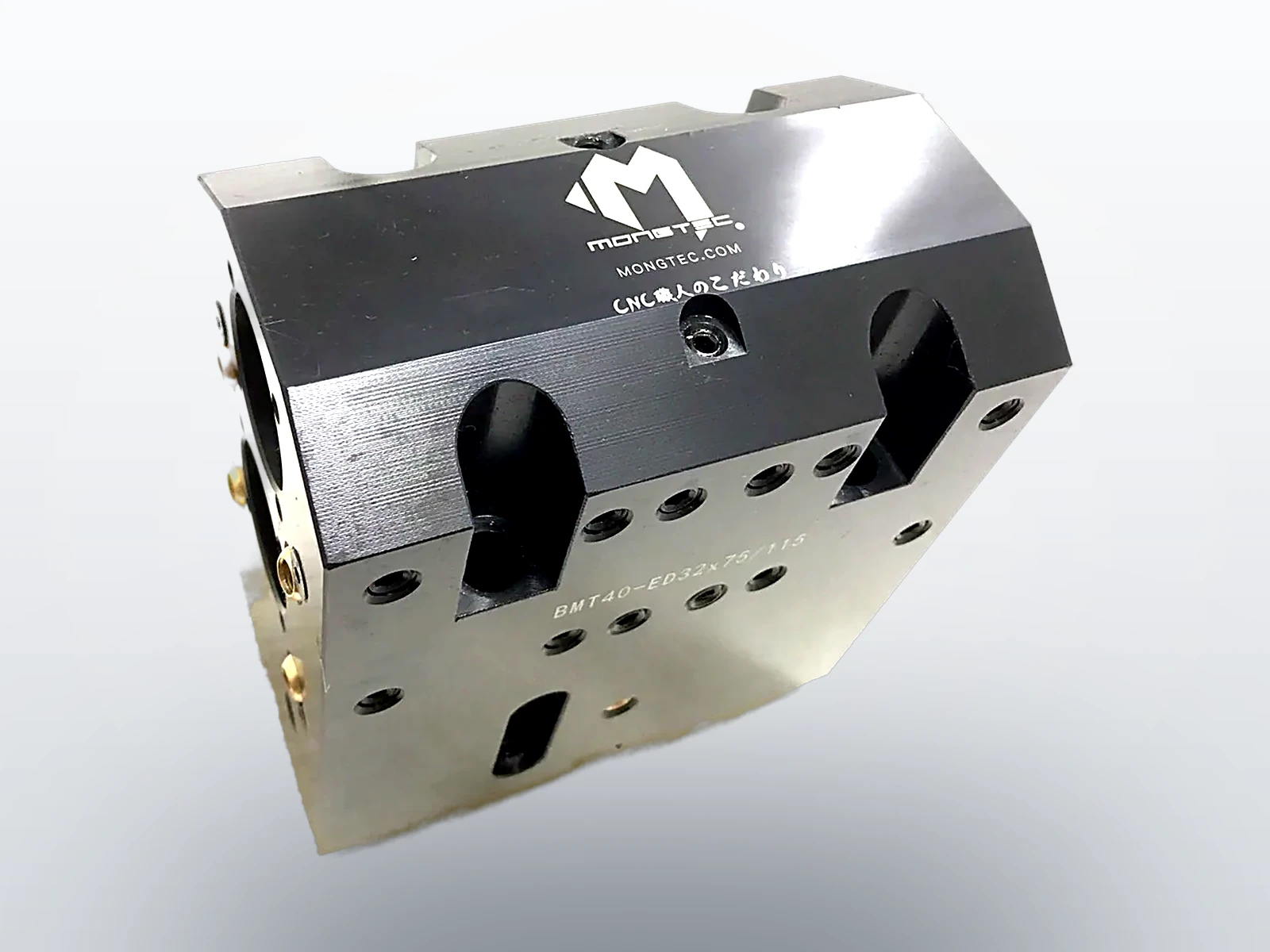 Mongtec 雙孔內徑固定刀座 —— 代表性產品照片。