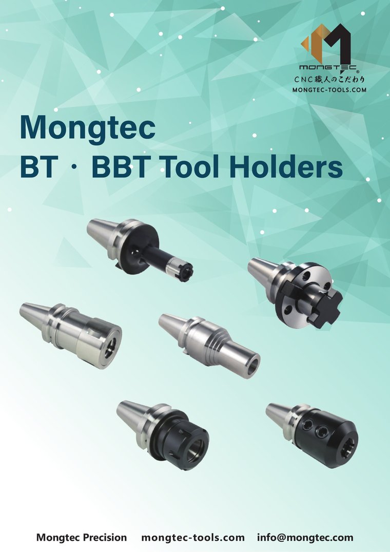 Mongtec BT / BBT tool holder catalogue