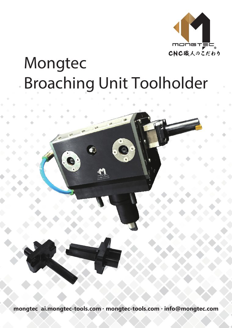 Broaching Unit Toolholder