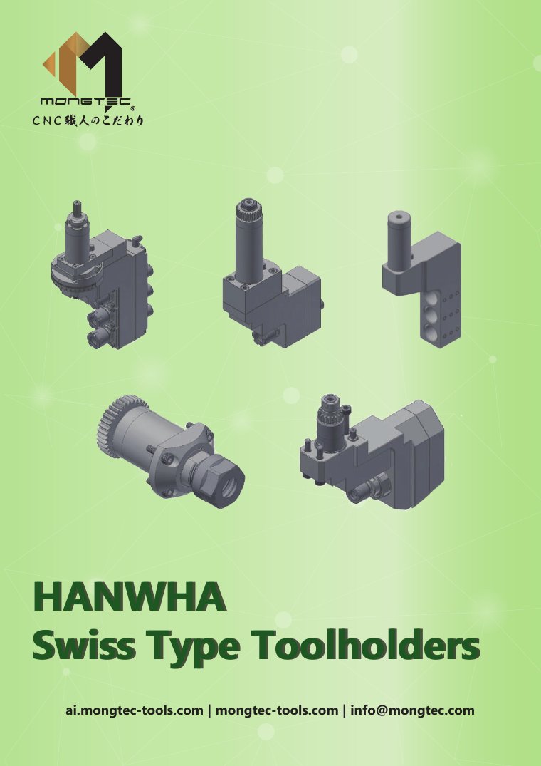Hanwha Swiss Type Toolholders
