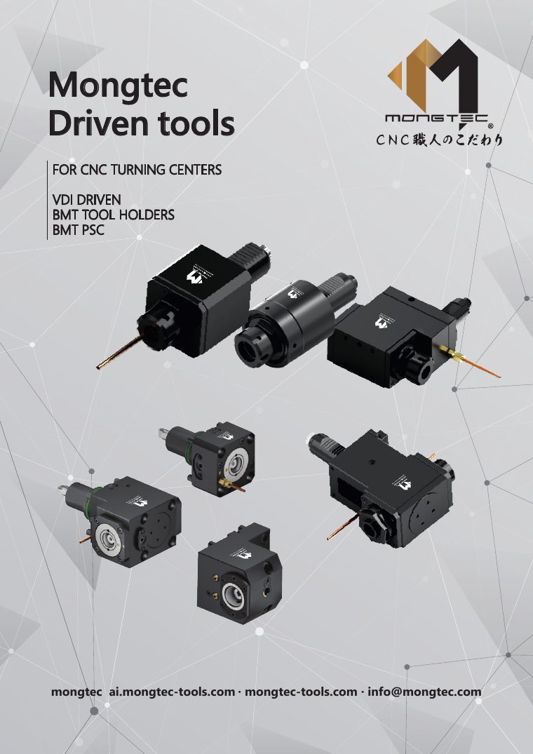 Driven Tools — VDI, BMT, BMT PSC