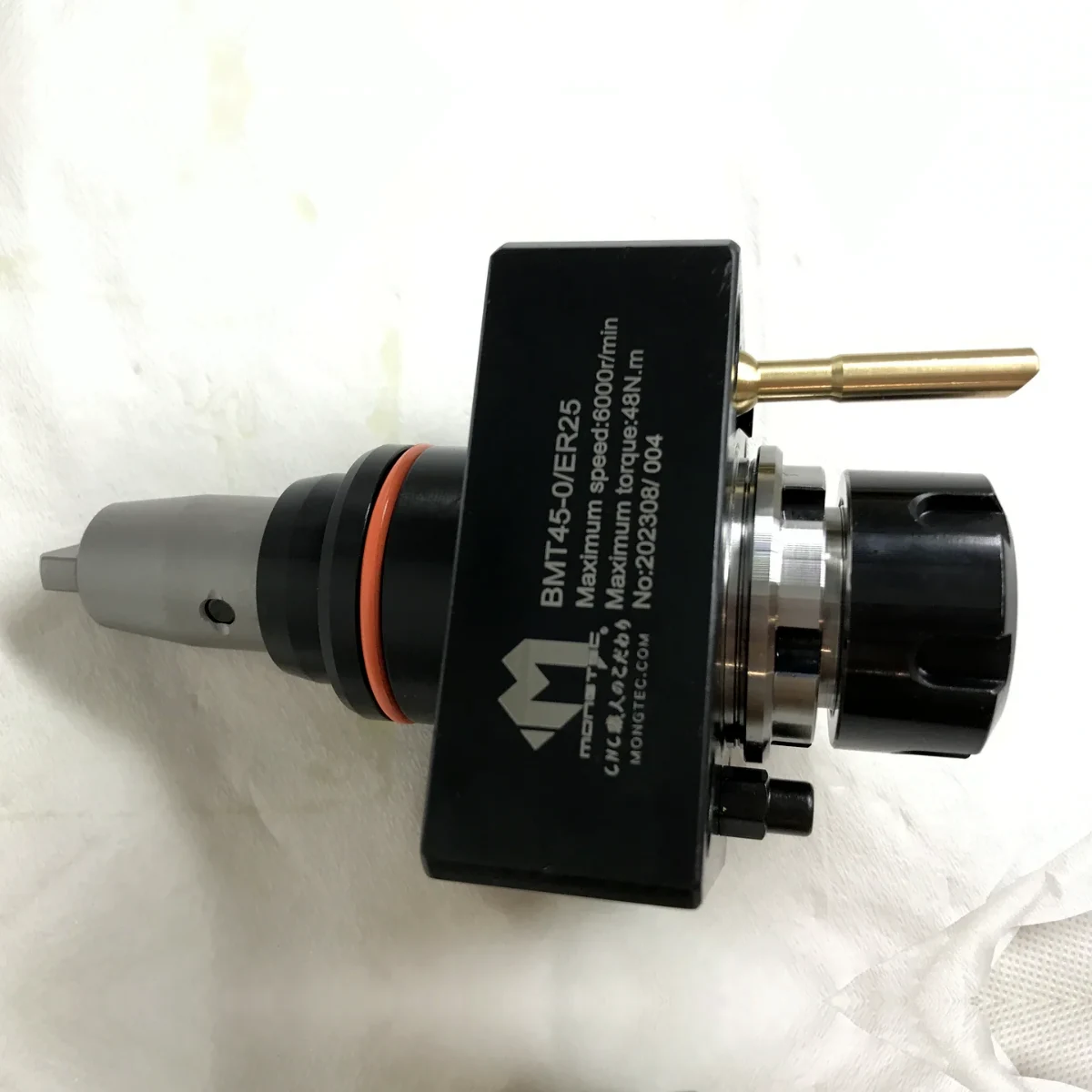 Mongtec BMT driven tool holder with ER25 collet chuck