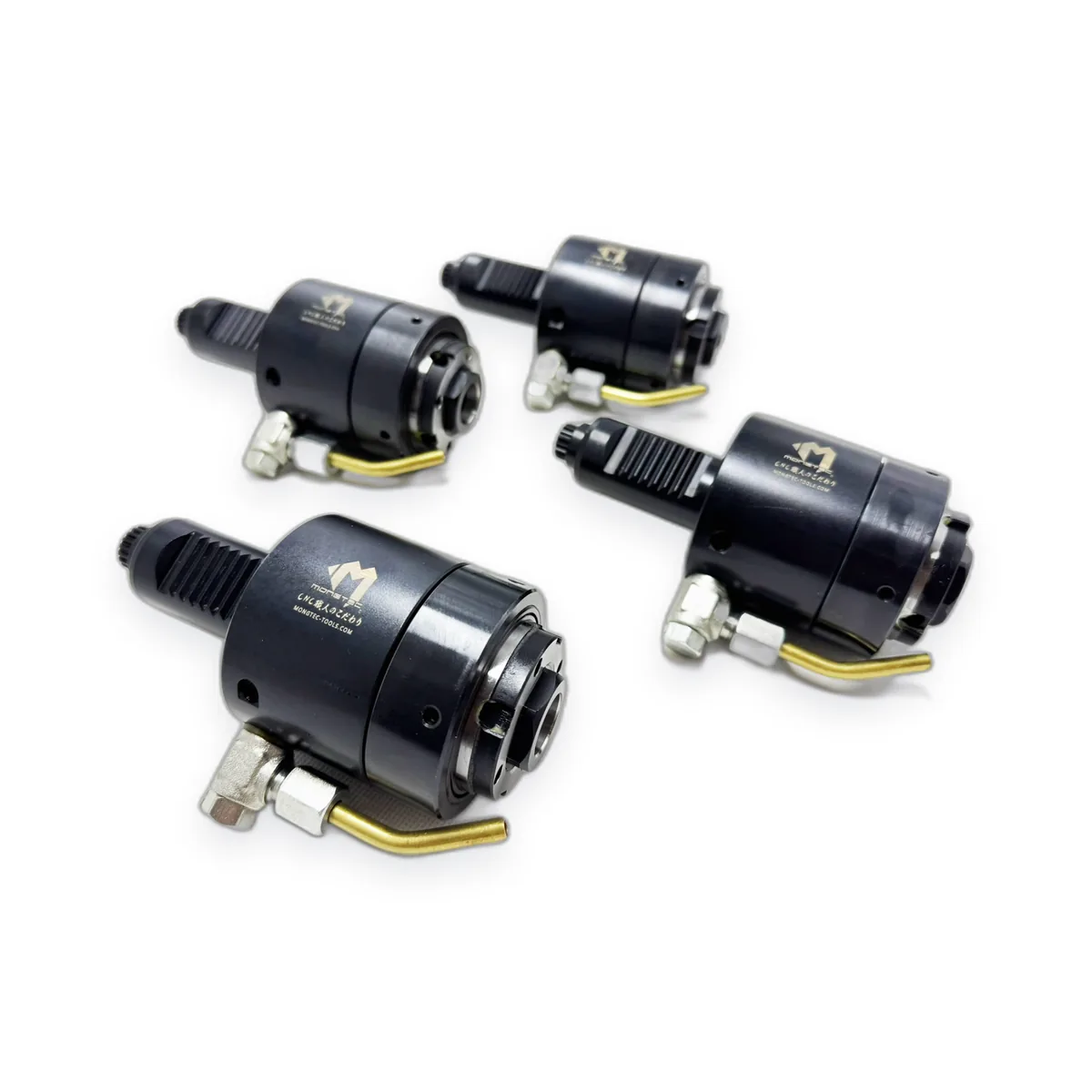 Range of Mongtec compact driven tool holders for CNC lathe turrets