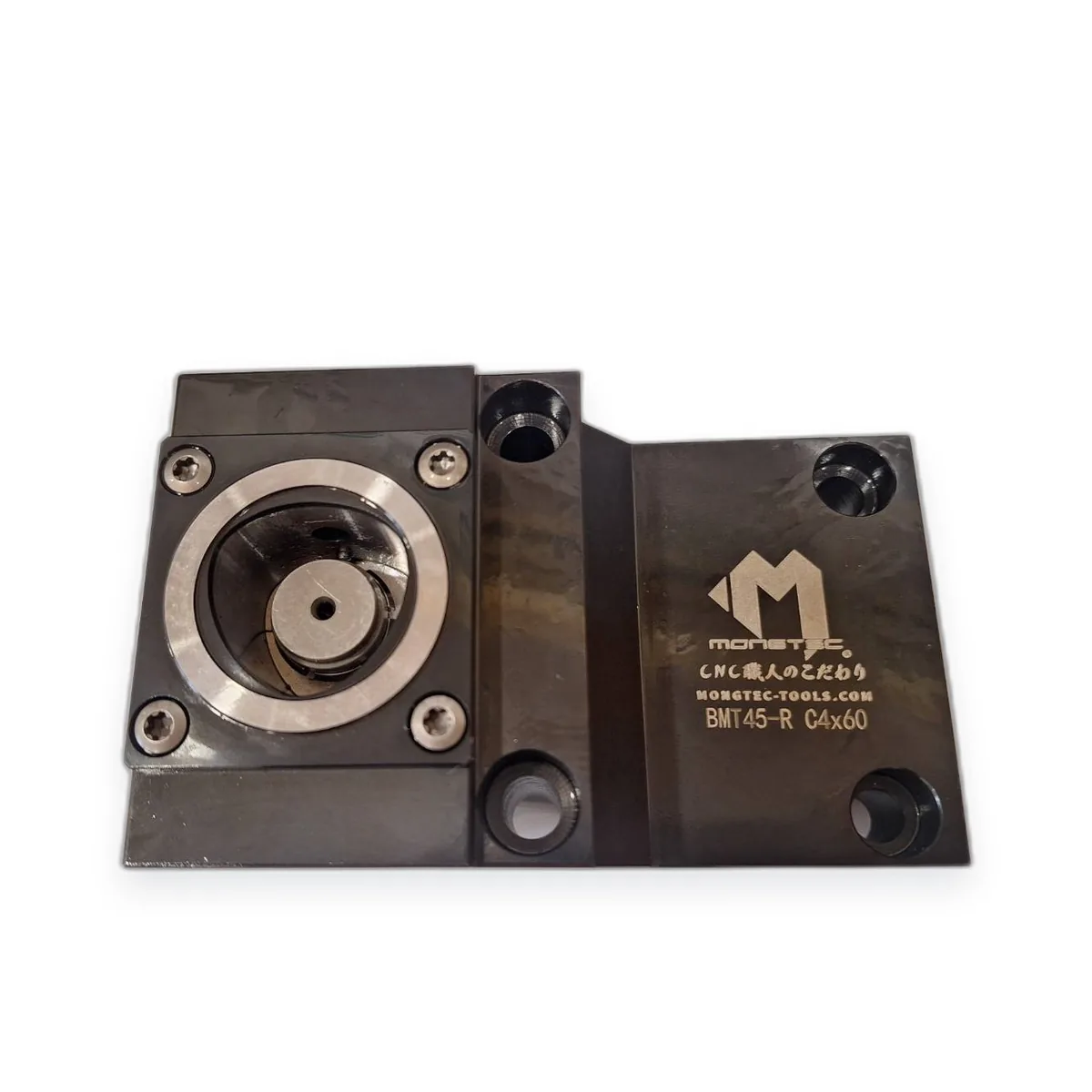 Mongtec BMT45-R C4x60 PSC clamping unit, mounting face and polygon bore