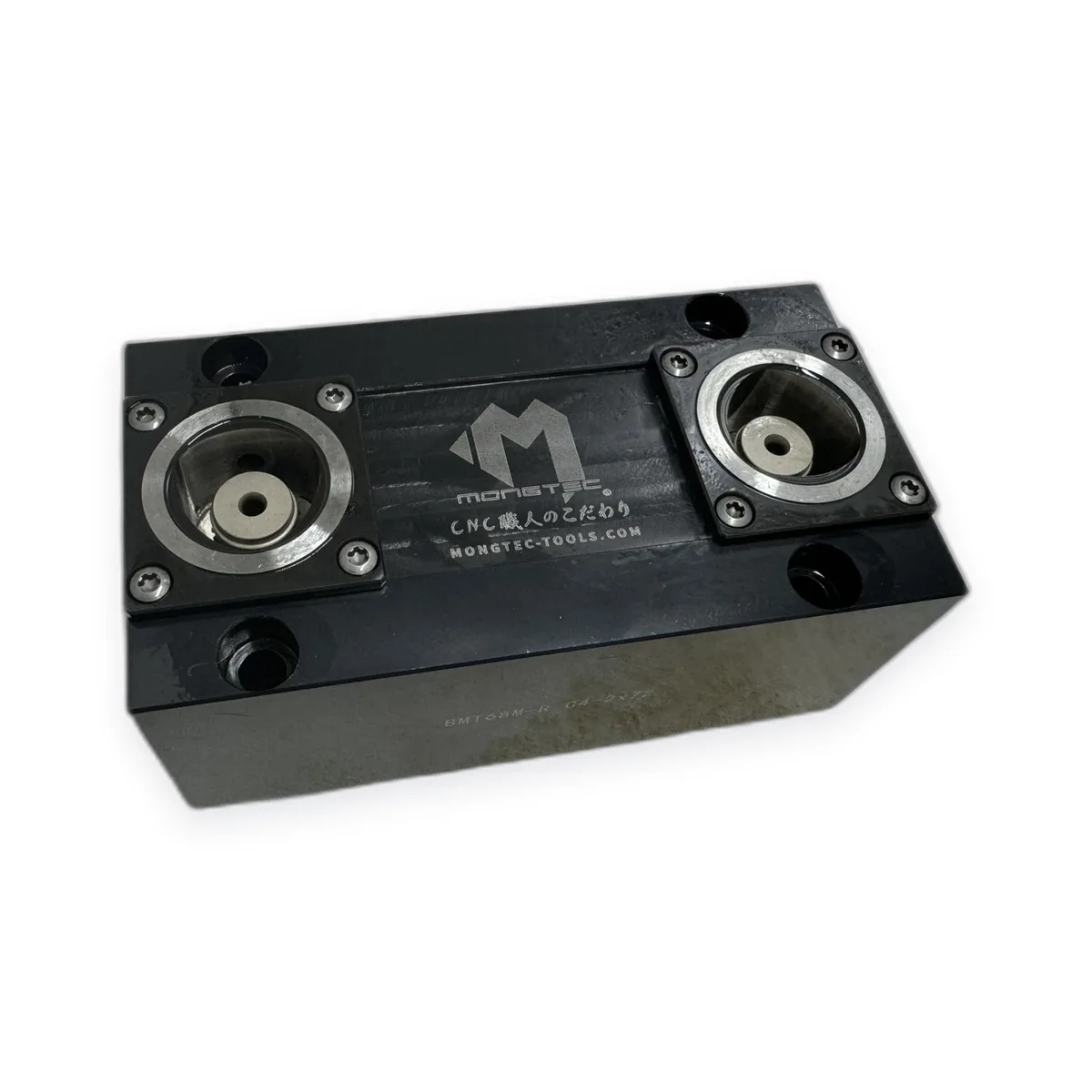 Mongtec twin PSC clamping unit with two polygon coupling seats