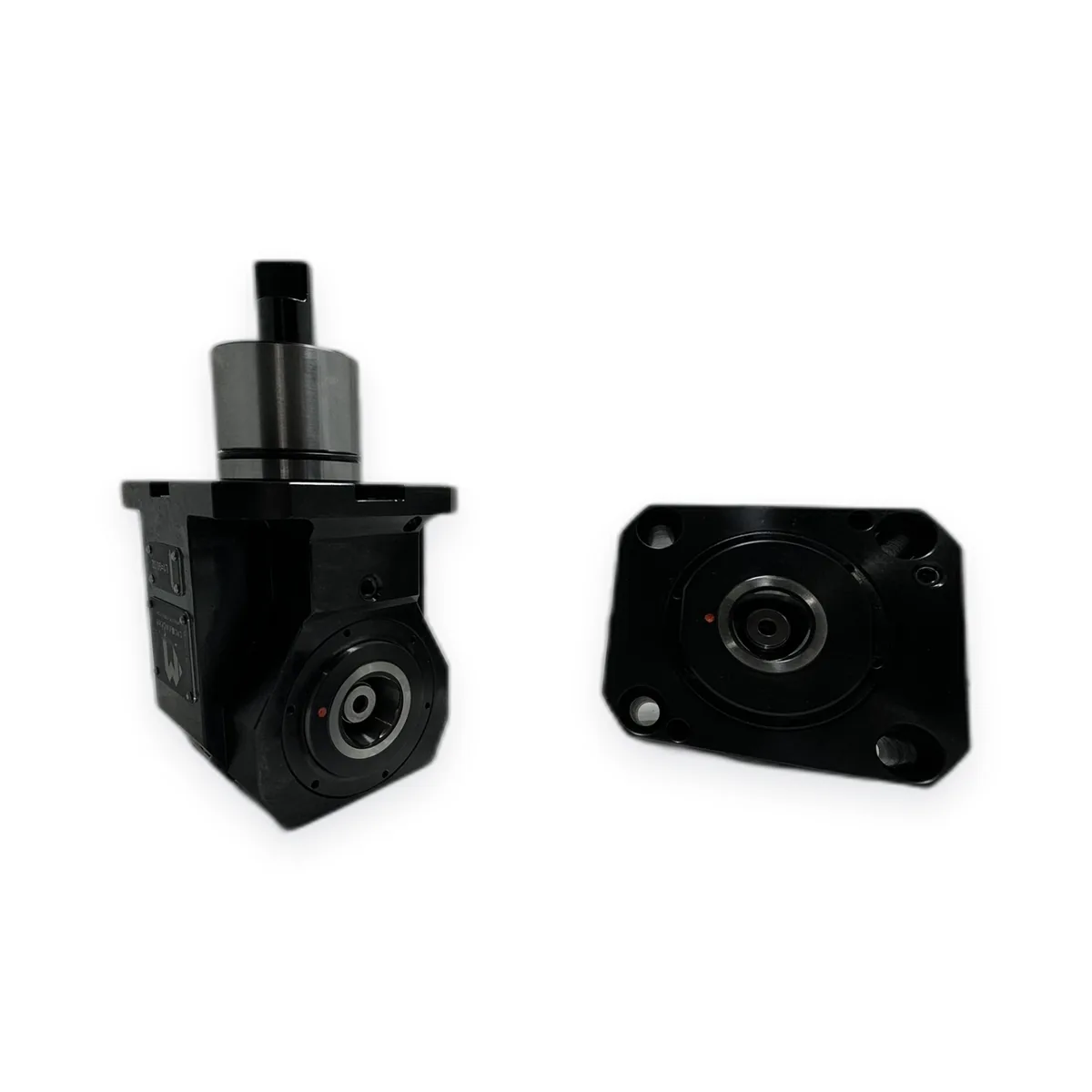 Mongtec PSC unit shown from front and rear, polygon shank coupling
