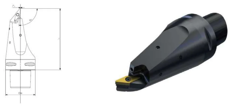 Mongtec SVHBL — dimensioned drawing